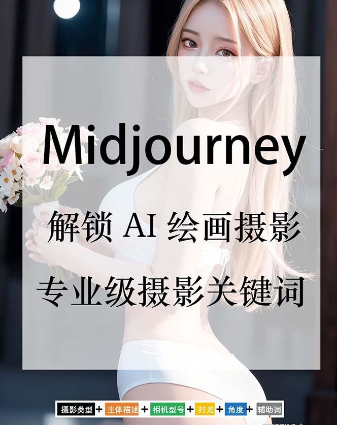 Midjourney关键词-解锁AI绘画专业级人工智能摄影关键词表-三月轻创