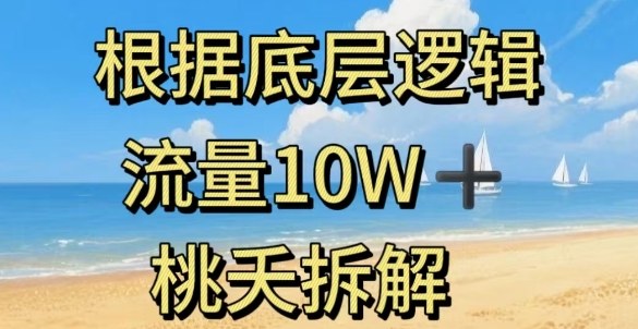 据底层逻辑，流量10W+，以安全知识科普为例-三月轻创