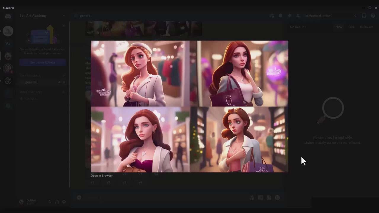 图片[5]-掌握 MidJourney V5 AI + ChatGPT创建一致的角色设计图像-22节课-中英字幕-三月轻创