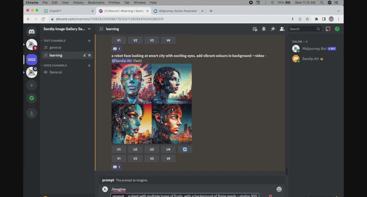 图片[2]-ChatGPT4 和 MidJourney AI 绘画聊天革命性指南教程-33节视频课-中英字幕-三月轻创