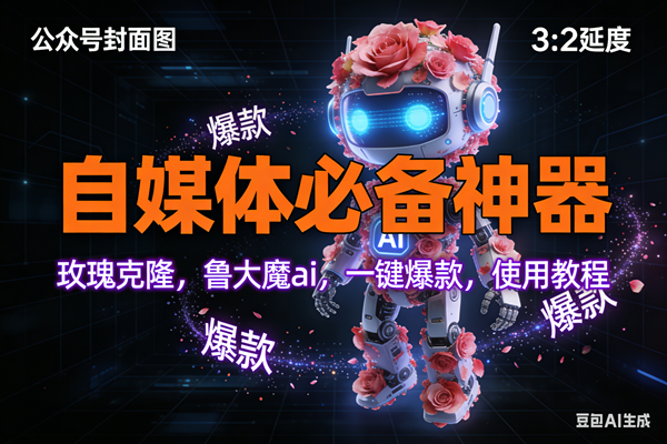 （17334期）玫瑰克隆工具，ai鲁大魔，自媒体必备神器，一键爆款神器，详细教程。-三月轻创