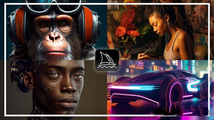 (9632期)完整的Midjourney AI大型课程：AI绘图从初学者到精通-36节课-中英字幕-三月轻创