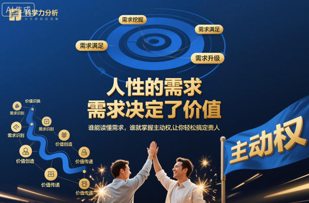 人性的需求，需求决定了价值，谁能读懂需求，谁就掌握主动权，让你轻松搞定贵人【文档】-三月轻创