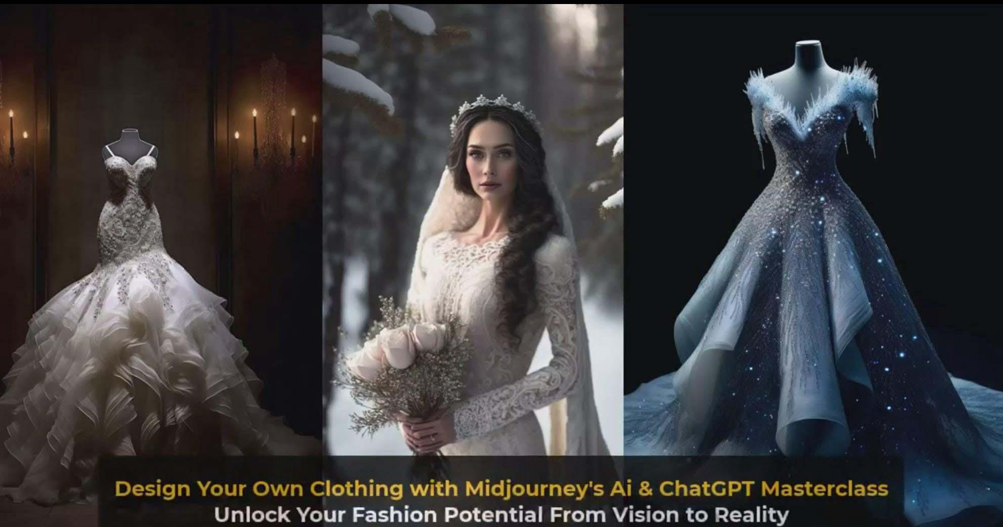 图片[7]-利用 Midjourneys Ai 人工智能设计自己的服装AI大师班-10节课-中英字幕-三月轻创