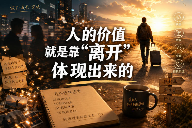 付费文章:人的价值就是靠“离开”体现出来的-三月轻创