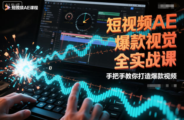 短视频AE爆款视觉全实战课，手把手教你打造爆款视频-三月轻创
