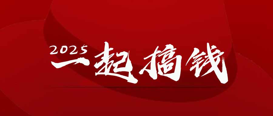 2025年，请“不择手段”去搞钱!-三月轻创